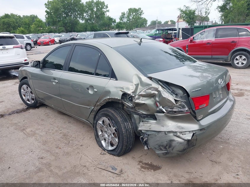 Vin: 5npet4ac6ah616688, lot: 45752263, hyundai sonata gls 20103