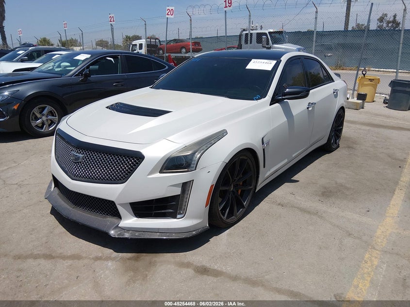 Vin: 1g6a15s62g0156067, lot: 45752277, cadillac cts-v 20162