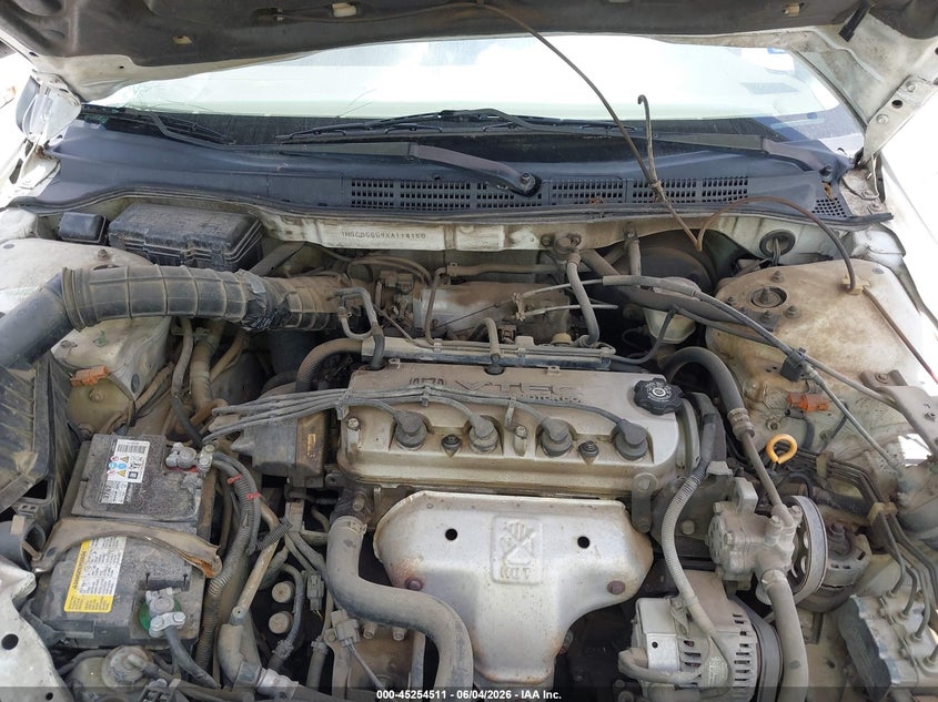 1999 Honda Accord Ex VIN: 1HGCG5659XA114156 Lot: 45254511