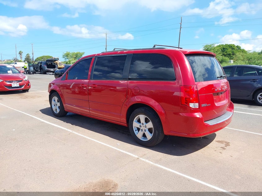 Vin: 2c4rdgcg1dr758261, lot: 45752321, dodge grand caravan sxt 20133
