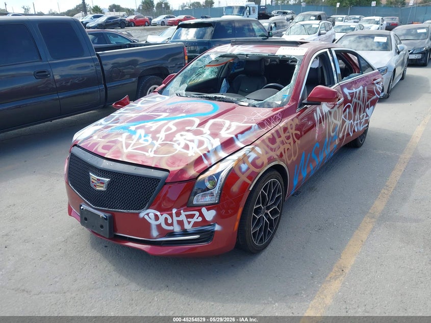 Vin: 1g6aa5rxxh0181136, lot: 45752338, cadillac ats standard 20172