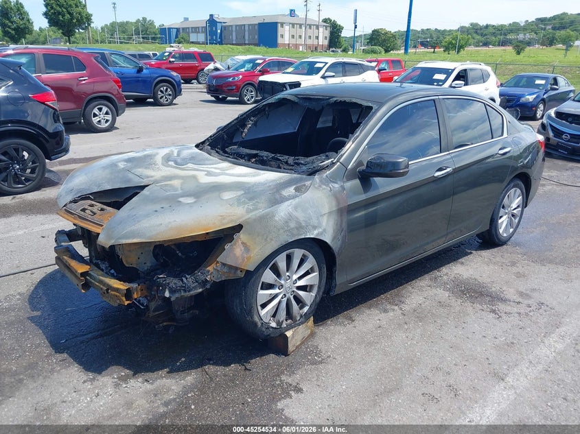 2014 Honda Accord Ex 1HGCR2F73EA104956 photo 1