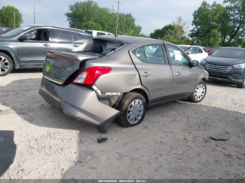 Vin: 3n1cn7ap1fl861902, lot: 45752344, nissan versa 1.6 sv 20154