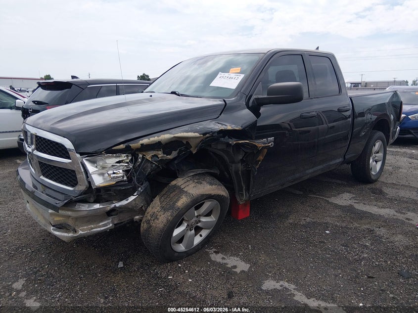 Vin: 1c6rr6fg4ls124616, lot: 45752421, ram 1500 classic tradesman  4x2 6'4 box 20202