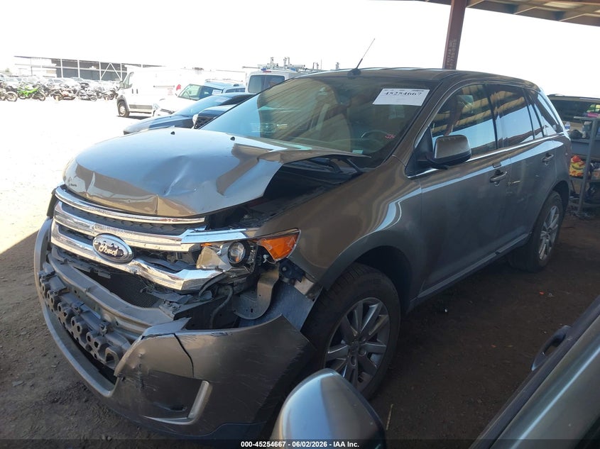 Vin: 2fmdk4kc7dba91035, lot: 45752476, ford edge limited 20132