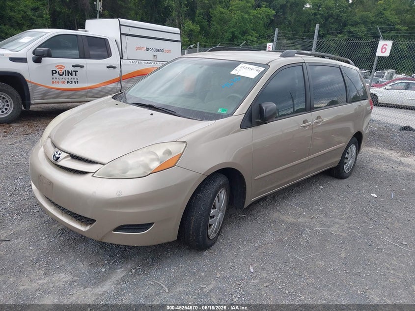 2007 Toyota Sienna Ce 5TDZK23C17S046690 photo 1