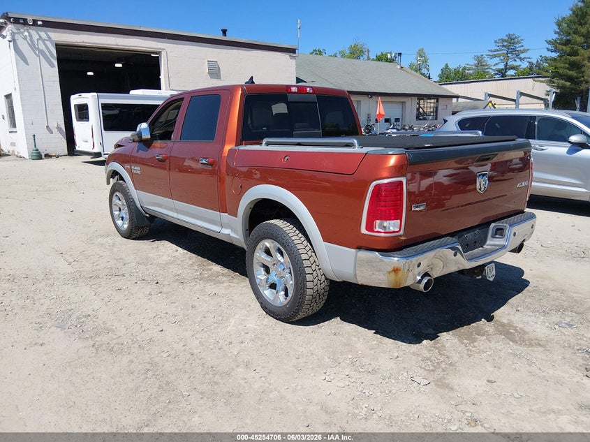 Vin: 1c6rr7nt3ds640262, lot: 45752515, ram 1500 laramie 20133