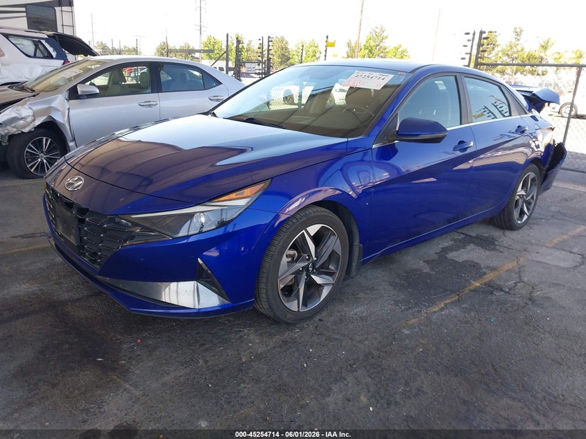 2022 Hyundai Elantra Sel KMHLN4AG5NU330648 photo 1