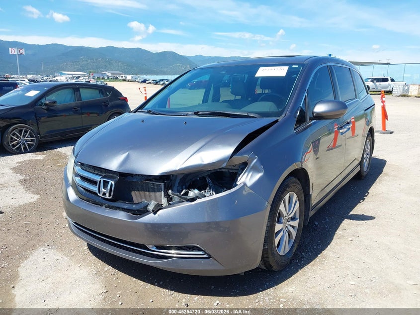 2016 Honda Odyssey Ex-L VIN: 5FNRL5H64GB144795 Lot: 45254720