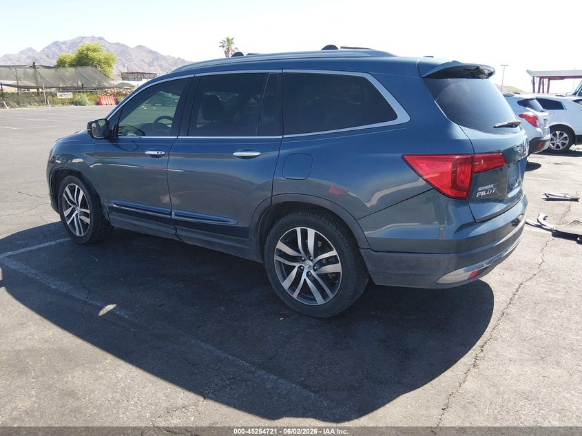 Vin: 5fnyf5h94hb029001, lot: 45752530, honda pilot touring 20173