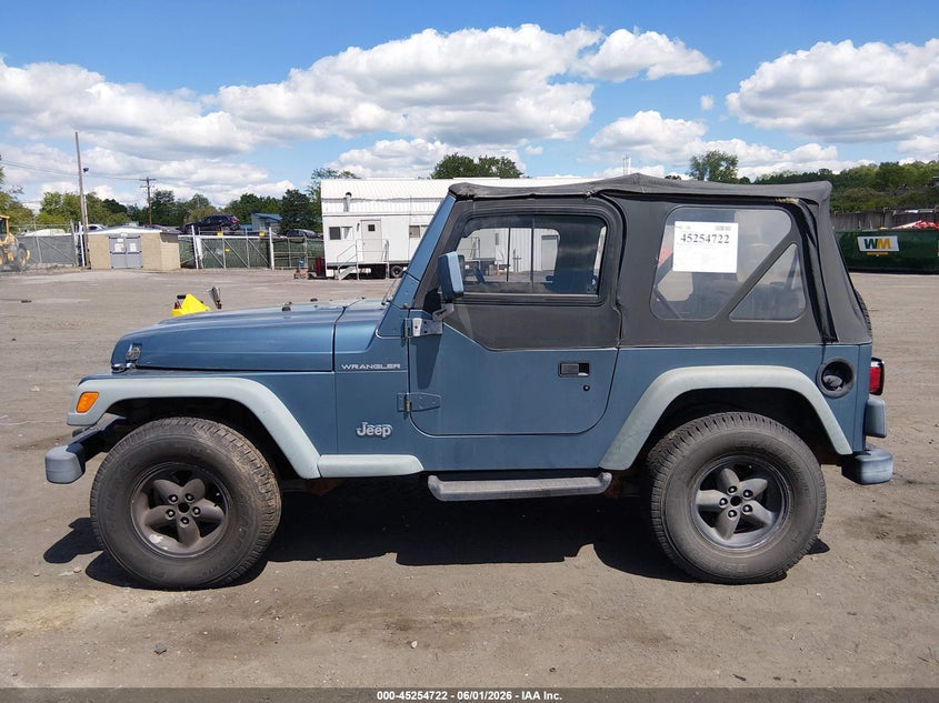 1999 Jeep Wrangler Se VIN: 1J4FY29P0XP476937 Lot: 45254722