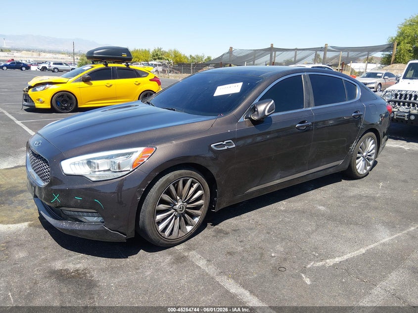 Vin: knalw4d47f6018658, lot: 45752553, kia k900 luxury 20152