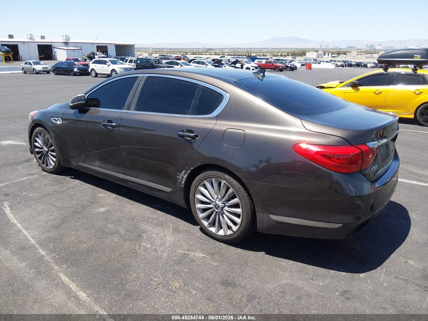 Vin: knalw4d47f6018658, lot: 45752553, kia k900 luxury 20153