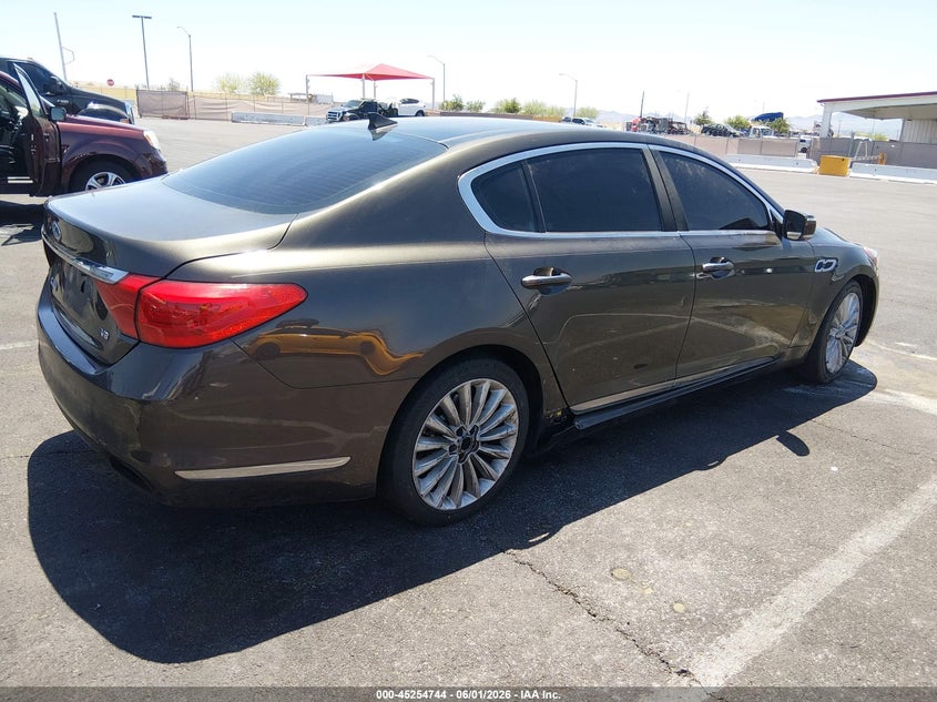 Vin: knalw4d47f6018658, lot: 45752553, kia k900 luxury 20154