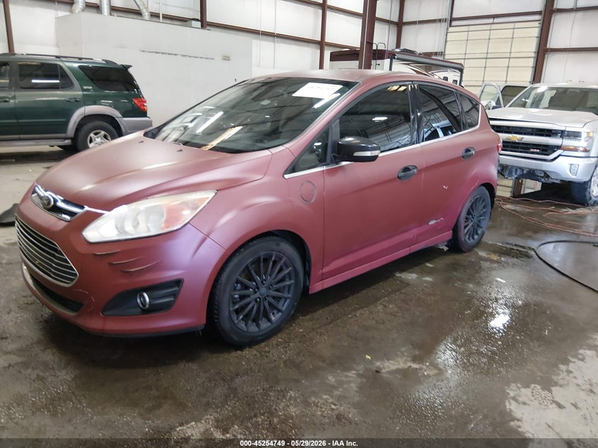 Vin: 1fadp5cu3fl100664, lot: 45752558, ford c-max energi sel 20152