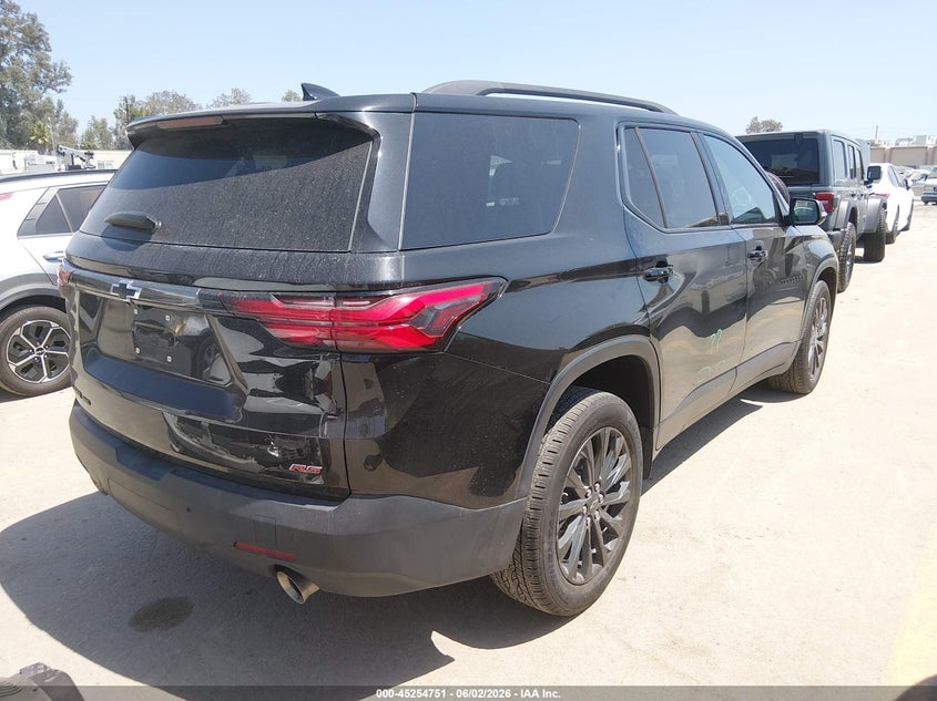Vin: 1gnevjkw3pj100071, lot: 45752560, chevrolet traverse awd rs 20234