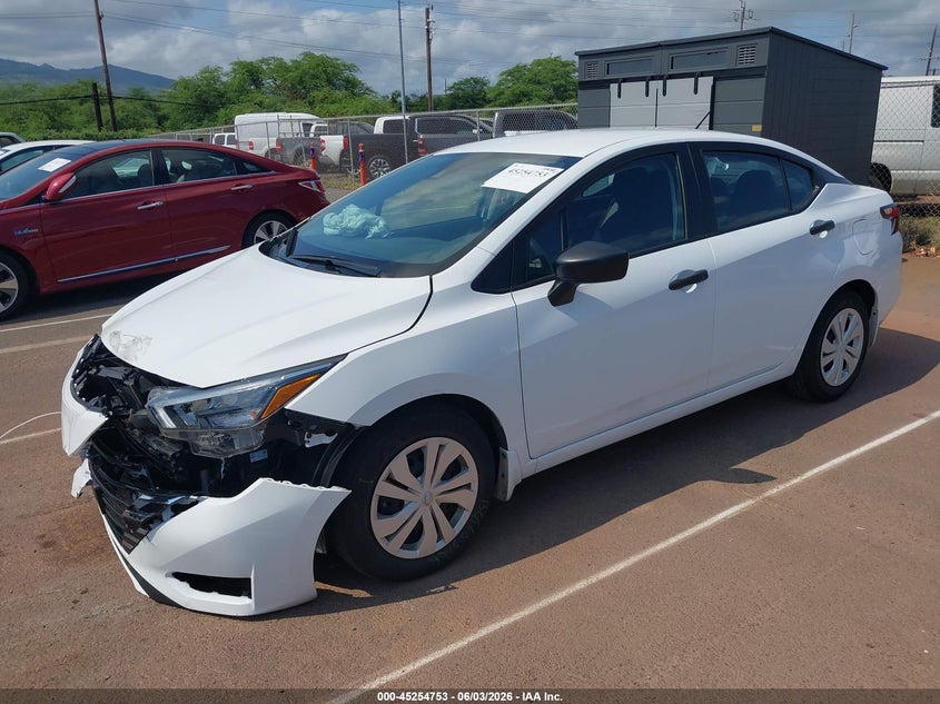 Vin: 3n1cn8dvxsl823207, lot: 45752562, nissan versa 1.6 s 20252