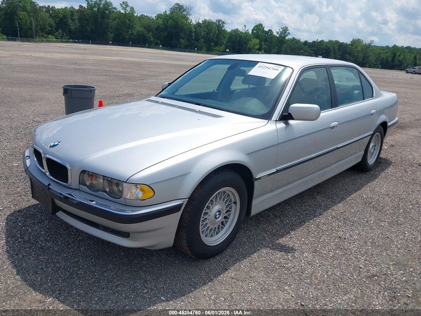 2001 BMW 7ER SEDAN 4.4L V-8 DOHC, VVT, 282HP