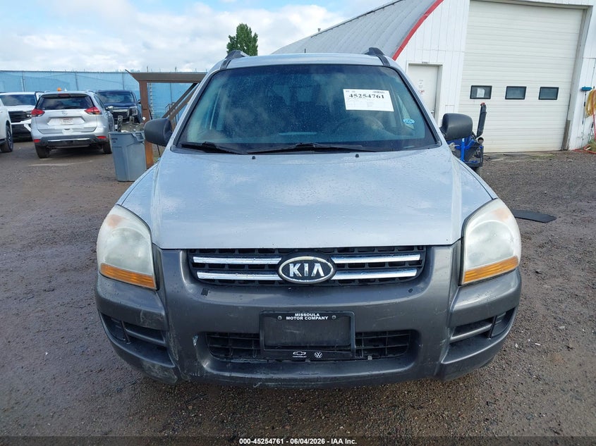 2008 Kia Sportage Lx V6 VIN: KNDJE723787483978 Lot: 45254761