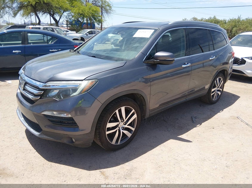 Vin: 5fnyf5h98gb033910, lot: 45752581, honda pilot touring 20162