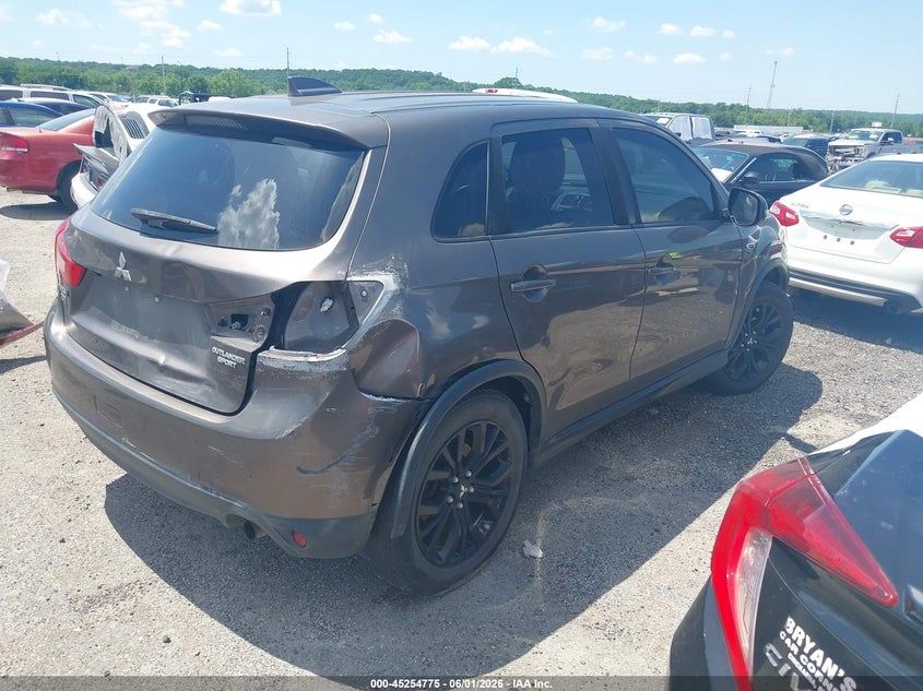 Vin: ja4ar3au8hz070425, lot: 45752584, mitsubishi outlander sport 2.0 le 20174