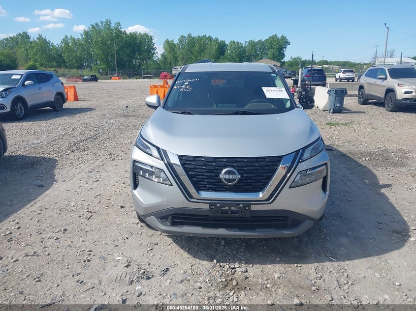 2022 Nissan Rogue Sv Intelligent Awd VIN: 5N1BT3BBXNC690163 Lot: 45254780