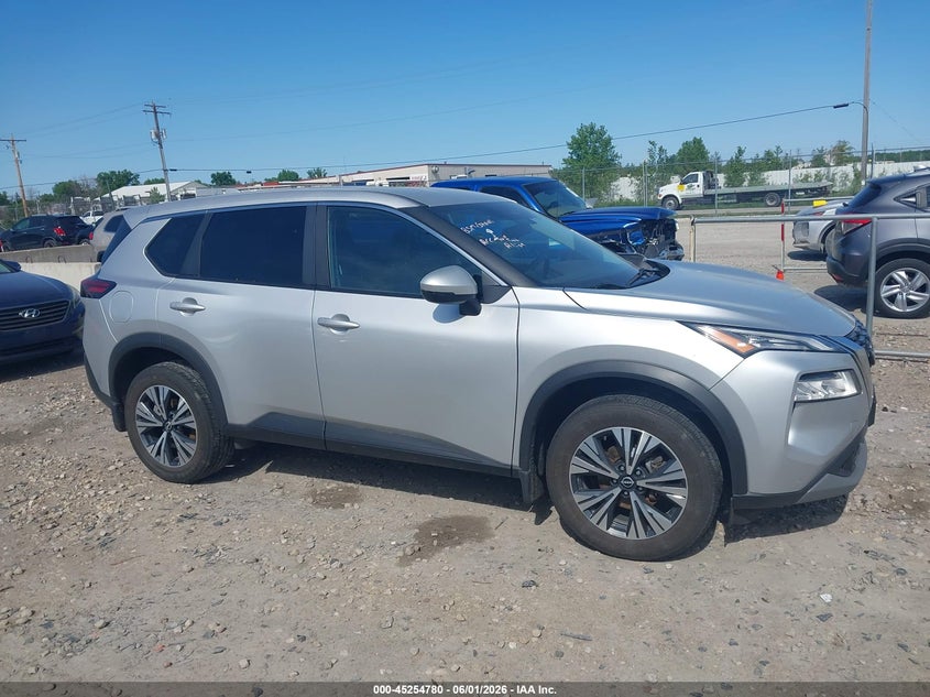 2022 Nissan Rogue Sv Intelligent Awd VIN: 5N1BT3BBXNC690163 Lot: 45254780