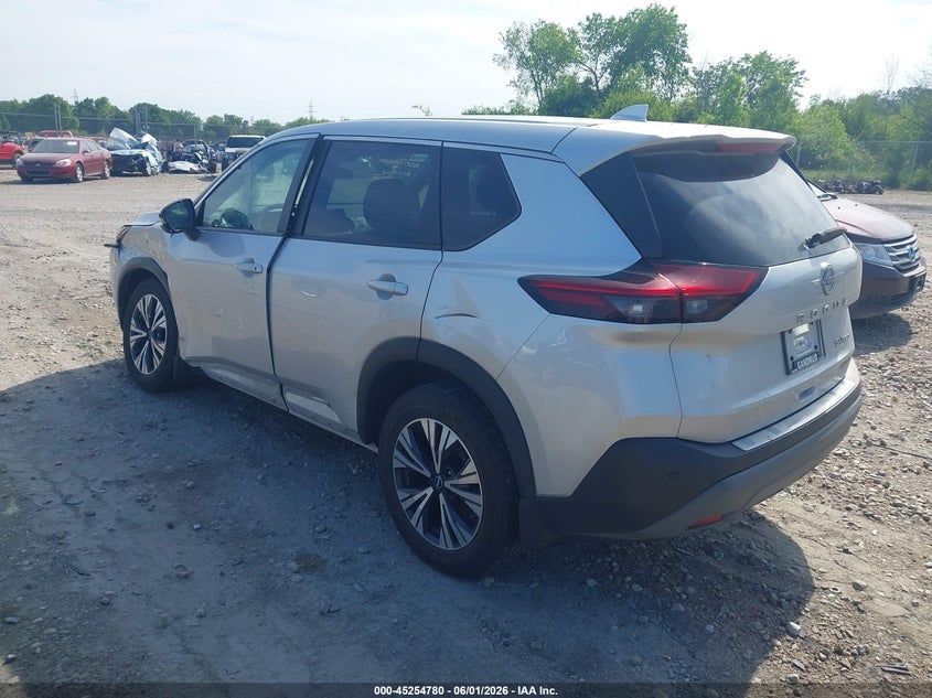 2022 Nissan Rogue Sv Intelligent Awd VIN: 5N1BT3BBXNC690163 Lot: 45254780