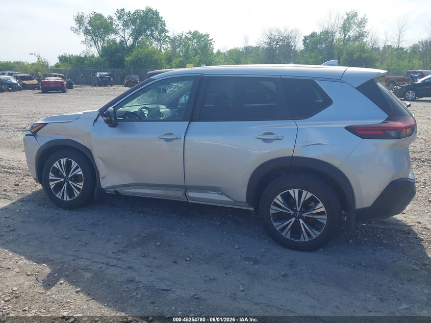 2022 Nissan Rogue Sv Intelligent Awd VIN: 5N1BT3BBXNC690163 Lot: 45254780