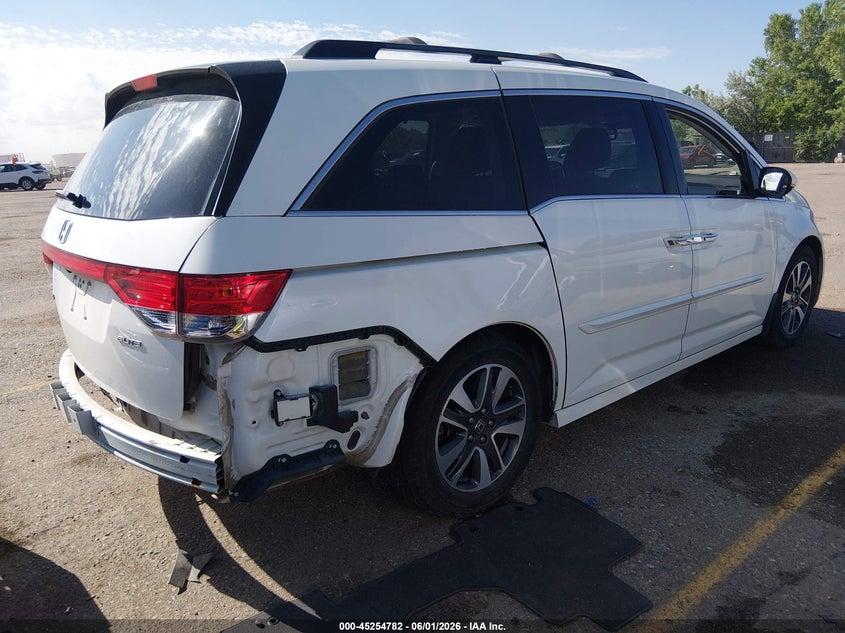 Vin: 5fnrl5h91eb051157, lot: 45752591, honda odyssey touring/touring elite 20144