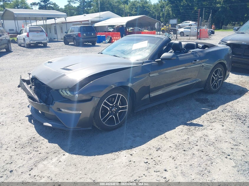 Vin: 1fatp8uh6k5158684, lot: 45752619, ford mustang ecoboost premium 20192