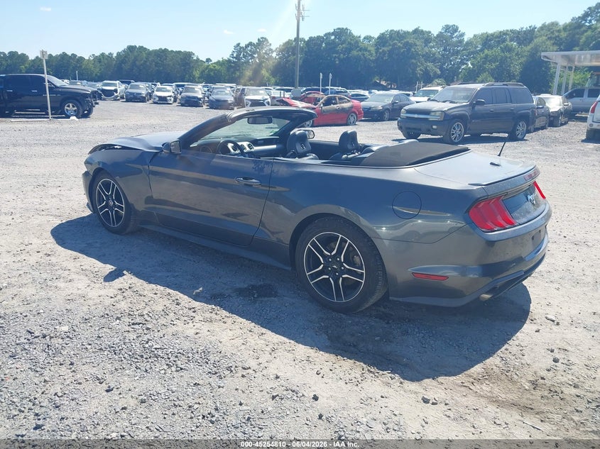 Vin: 1fatp8uh6k5158684, lot: 45752619, ford mustang ecoboost premium 20193