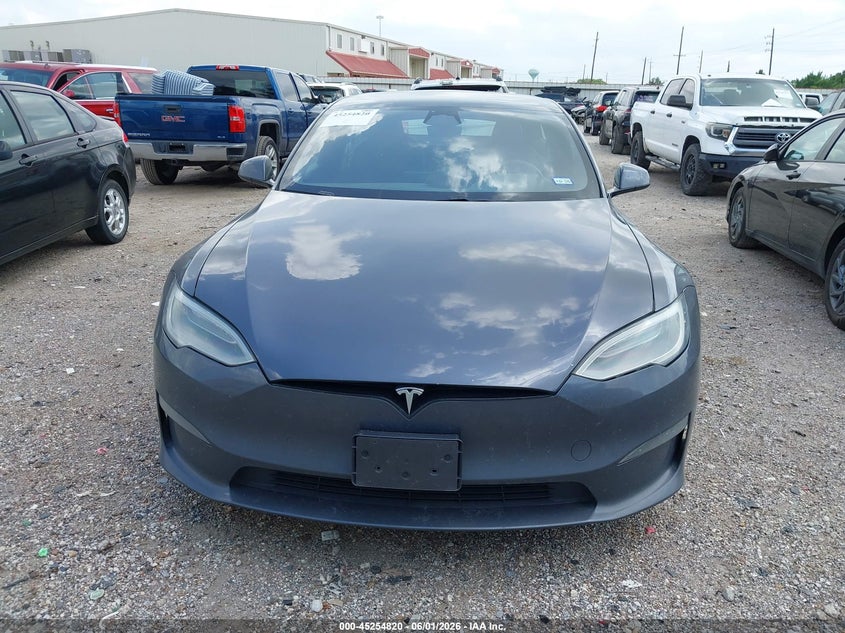 2021 Tesla Model S Long Range Dual Motor All-Wheel Drive VIN: 5YJSA1E56MF428257 Lot: 45254820