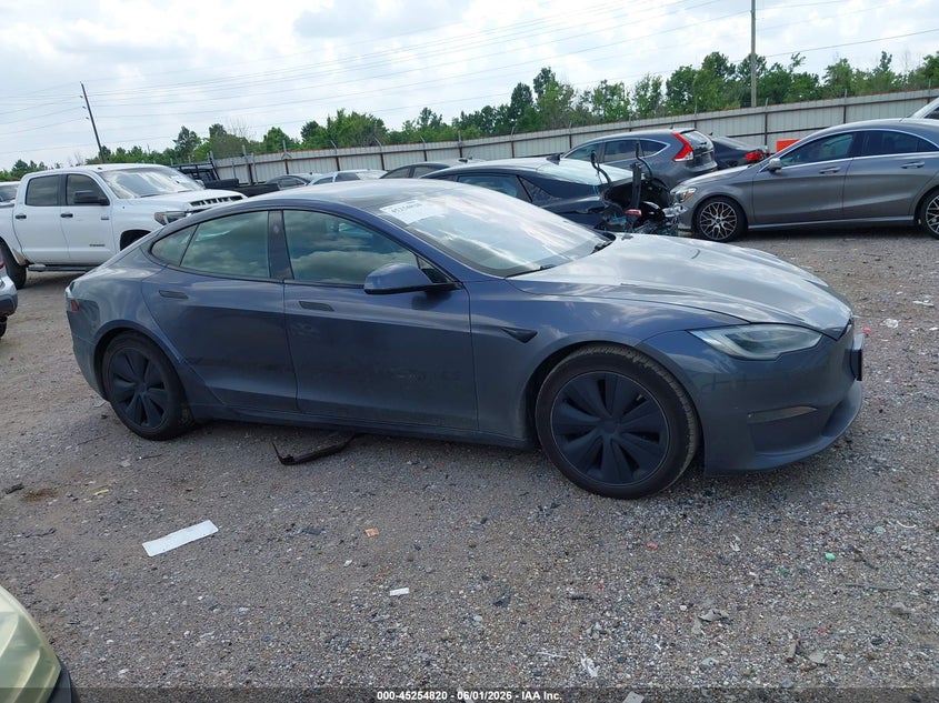 2021 Tesla Model S Long Range Dual Motor All-Wheel Drive VIN: 5YJSA1E56MF428257 Lot: 45254820