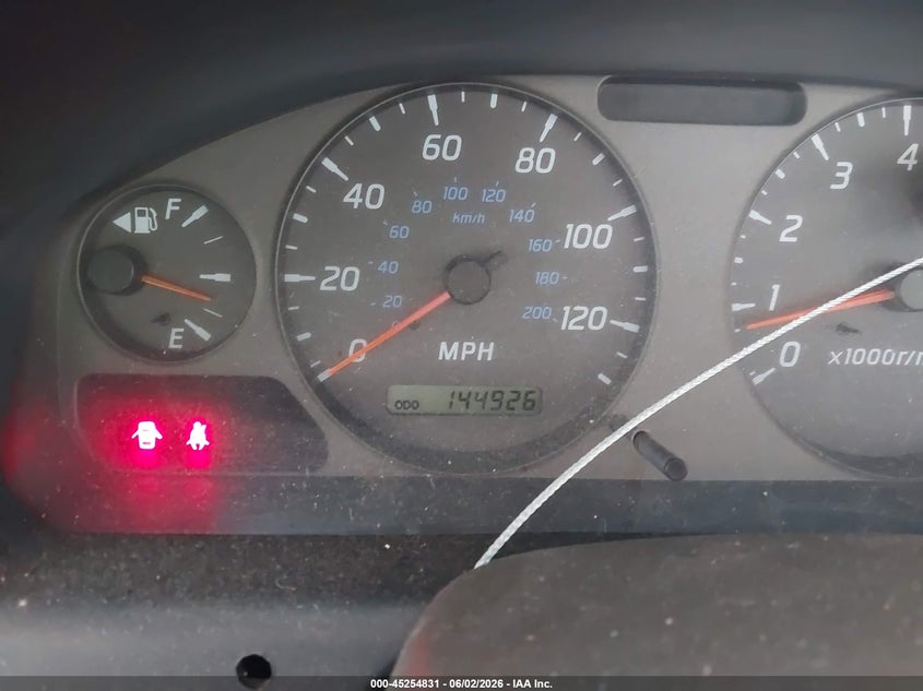 2002 Nissan Sentra Gxe VIN: 3N1CB51D72L621427 Lot: 45254831