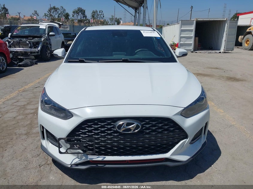 2019 Hyundai Veloster Turbo R-Spec VIN: KMHTH6AB9KU016245 Lot: 45254845