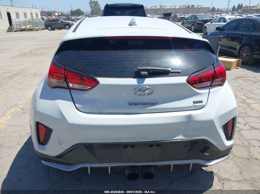 2019 Hyundai Veloster Turbo R-Spec VIN: KMHTH6AB9KU016245 Lot: 45254845