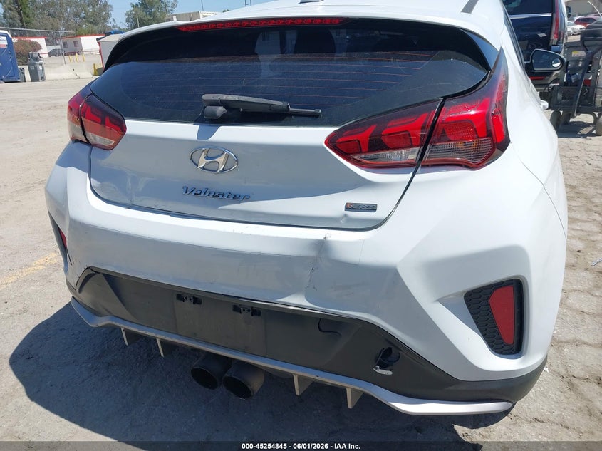 2019 Hyundai Veloster Turbo R-Spec VIN: KMHTH6AB9KU016245 Lot: 45254845