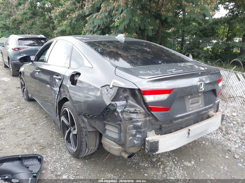 Vin: 1hgcv1f31ja112678, lot: 45752663, honda accord sport 20183