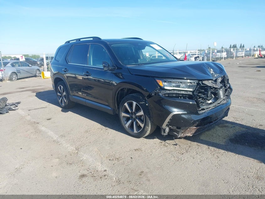 Vin: 5fnyg1h79pb000919, lot: 45752684, honda pilot awd touring 2023 img_1