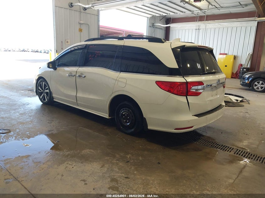 Vin: 5fnrl6h9xjb018674, lot: 45752710, honda odyssey elite 20183