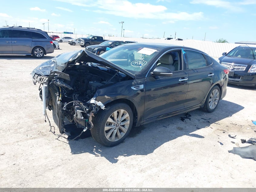 Vin: 5xxgu4l32gg075985, lot: 45752725, kia optima ex 20162