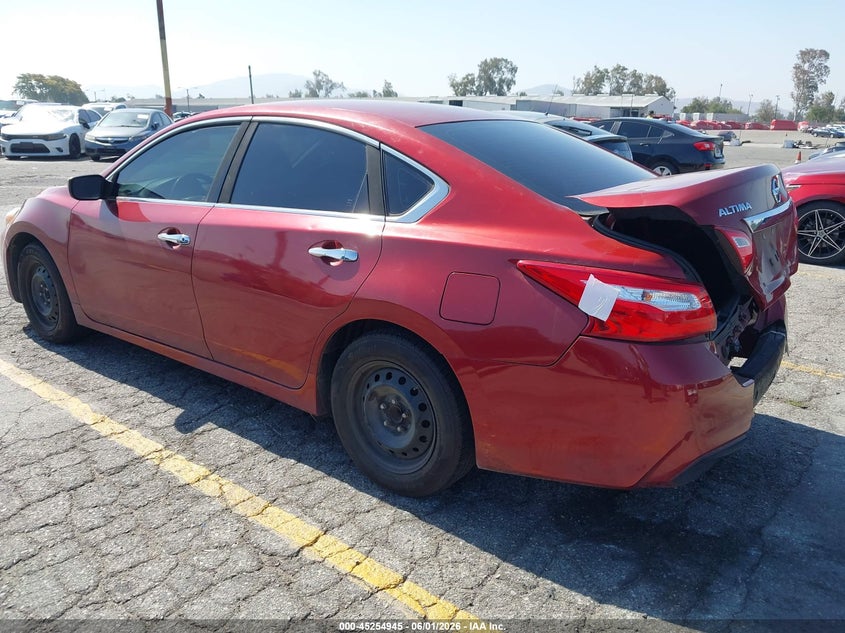 Vin: 1n4al3ap7gn338409, lot: 45752754, nissan altima 2.5/2.5 s/2.5 sl/2.5 sr/2.5 sv 20163