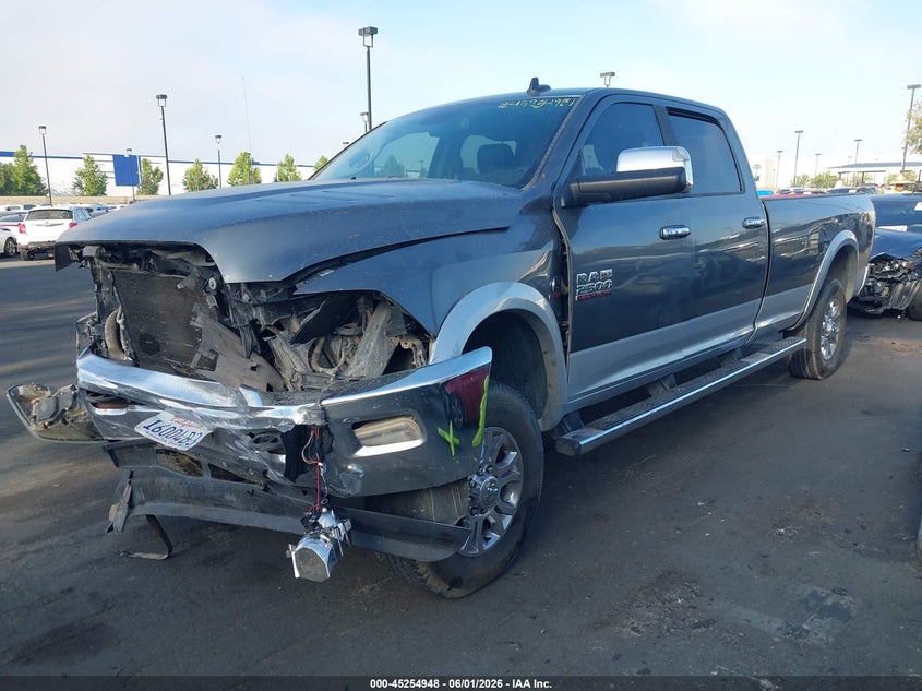 Vin: 3c6ur5kl1dg584607, lot: 45752757, ram 2500 laramie 20132