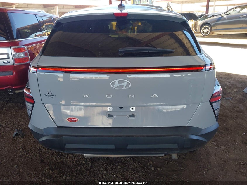2024 Hyundai Kona Se VIN: KM8HA3AB6RU167871 Lot: 45254960