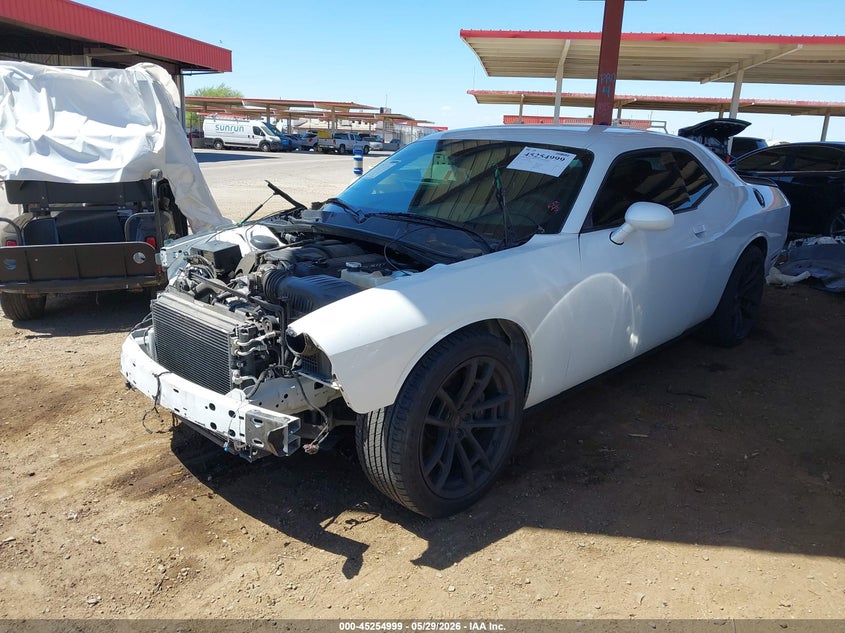 Vin: 2c3cdzfj5mh503163, lot: 45752808, dodge challenger r/t scat pack 20212
