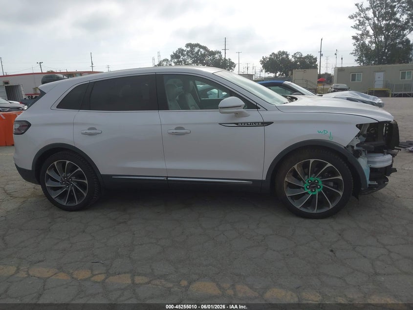 2019 Lincoln Nautilus Reserve VIN: 2LMPJ6LP4KBL47310 Lot: 45255010
