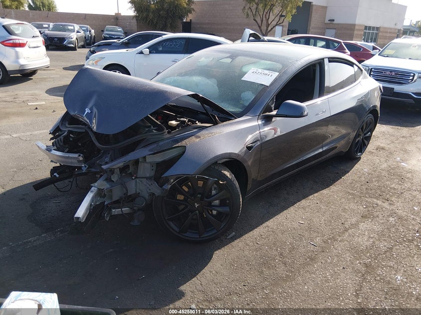 Vin: 5yj3e1ea2pf685782, lot: 45752820, tesla model 3 rear-wheel drive 20232