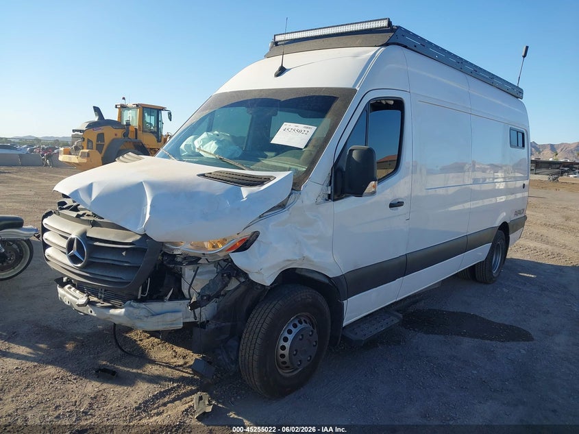 2022 Mercedes-Benz Sprinter 4500 High Roof V6 VIN: W1Y9EC3Y8NT107035 Lot: 45255022