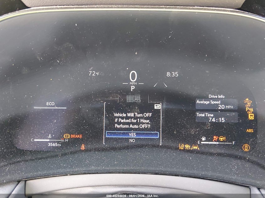 2026 LEXUS TX 350 auction photo 7